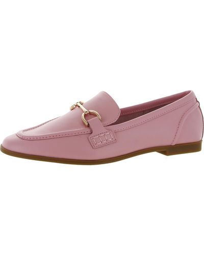Steve Madden Cushioned Footbed Horsebit Loafers - Pink