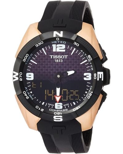 Tissot T-touch Sol 45mm Quartz Watch - Black