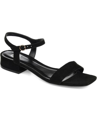 Journee Collection Collection Beyla Sandals - Black