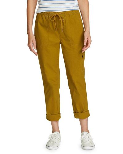 Eddie Bauer Discovery Peak Ankle Pants - Yellow
