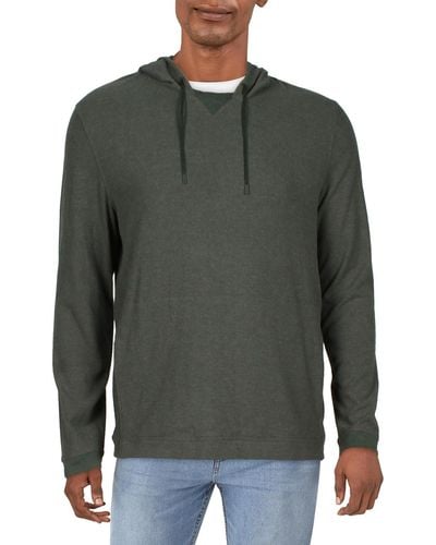 Kenneth Cole Fleece Pullover Hoodie - Green