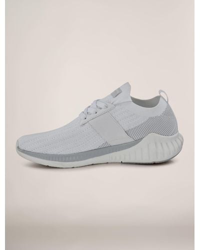 Members Only Ribbed Knit Stellar Sneaker - Gray