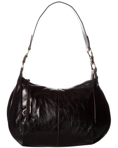 Hobo International Lennox Leather Shoulder Bag - Black