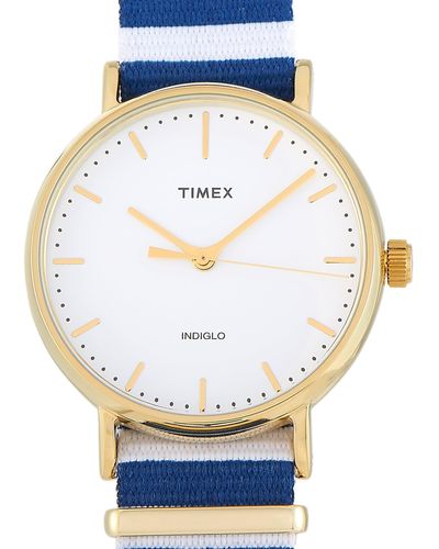 Timex Fairfield Gold-tone Watch Tw2p91900 - Metallic