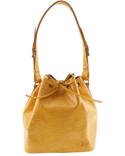 Louis Vuitton Noé Leather Shoulder Bag (pre-owned) - Metallic