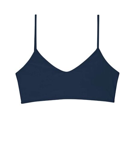 Mikoh Swimwear Capri Top - Blue