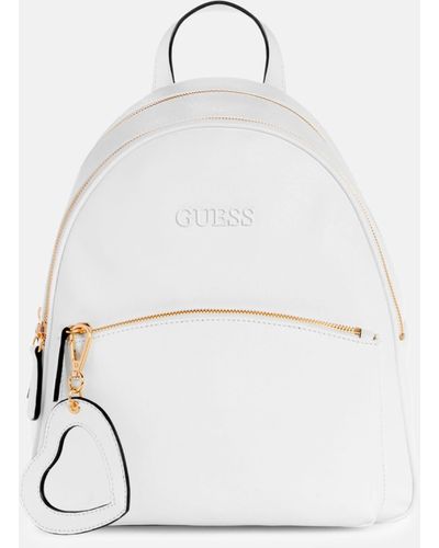 Guess Factory Copper Hill Backpack - White