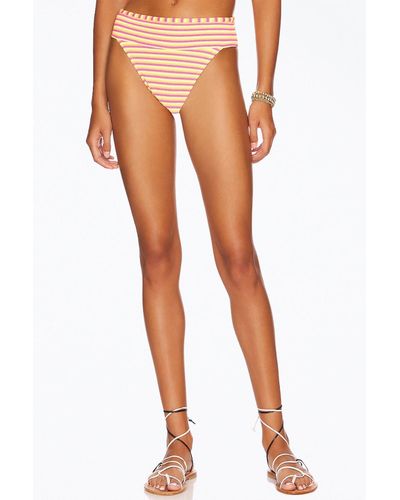 Montce Tamarindo Binded High-leg Bikini Bottom - Multicolor