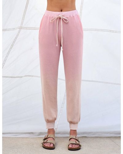 Sundry Ombre Thermal jogger - Pink