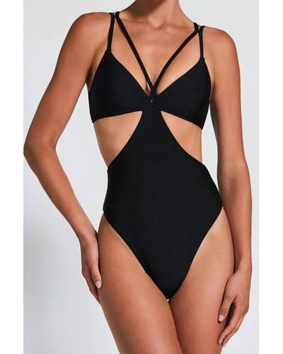 Devon Windsor Quinn Full Piece Swimsuit - Black