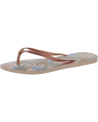 Havaianas Tropical Sandals Slip On Flip-flops - Multicolor