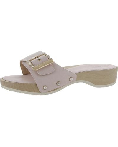 Dr. Scholls Original Mod Buckle Slip-on Slide Sandals - Pink