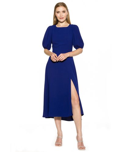 Alexia Admor Blaire Midi Dress - Blue