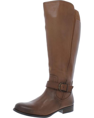 Naturalizer Jayden Leather Knee-high Boots - Brown