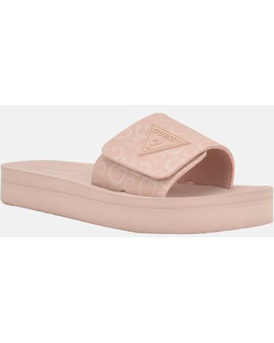 Guess Factory Parties Logo Slides - Pink