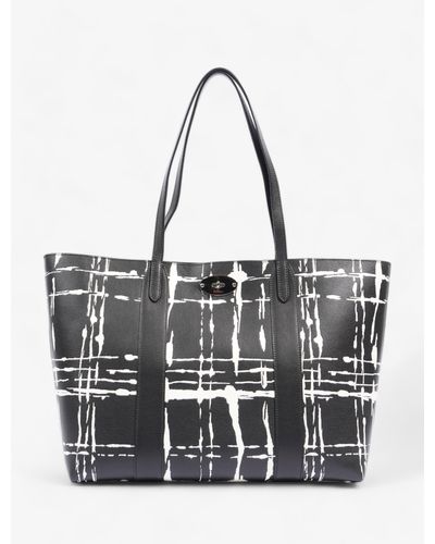Mulberry Bayswater Printed Tote /leather - Black
