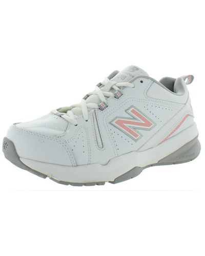 New Balance 608 V5 Leather Workout Running - Gray