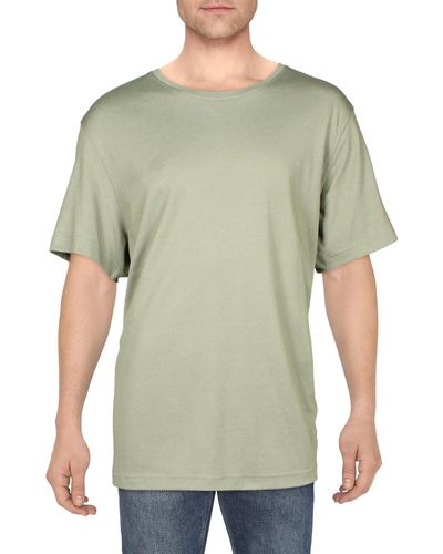 Alfani Crewneck Short Sleeve T-shirt - Green