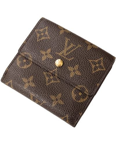Brown Louis Vuitton Wallets and cardholders for Women