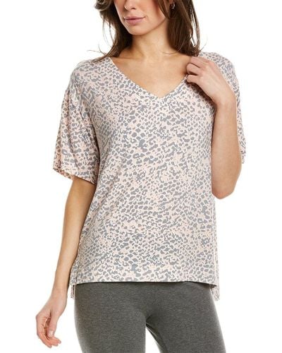 Donna Karan Sleepwear Top - Gray
