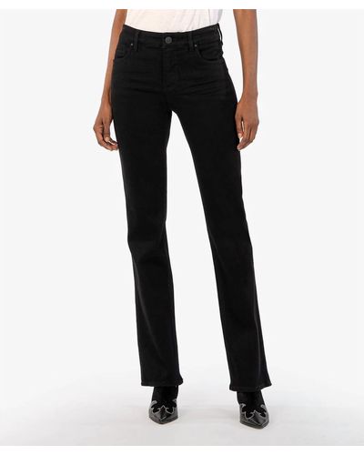 Kut From The Kloth Ana High Rise Fab Ab Flare Jeans - Black