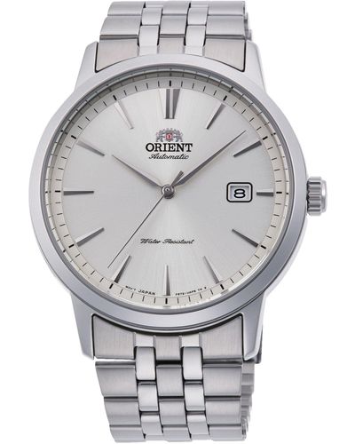 Orient 42mm Stainless Steel Watch Ra-ac0f02s10b - Gray