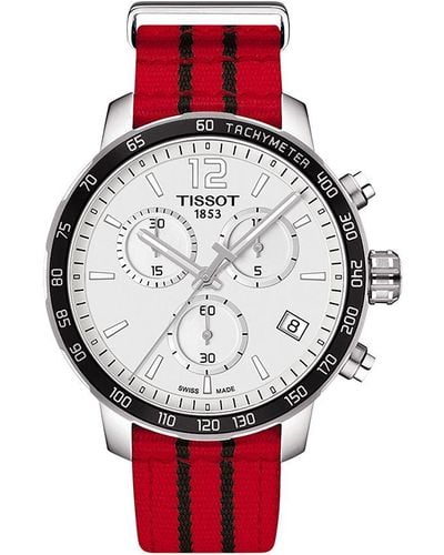 Tissot Quartz Watch - Red
