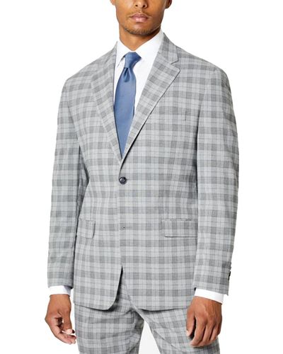 Sean John Msalisbury Classic Fit Professional Two-button Blazer - Gray