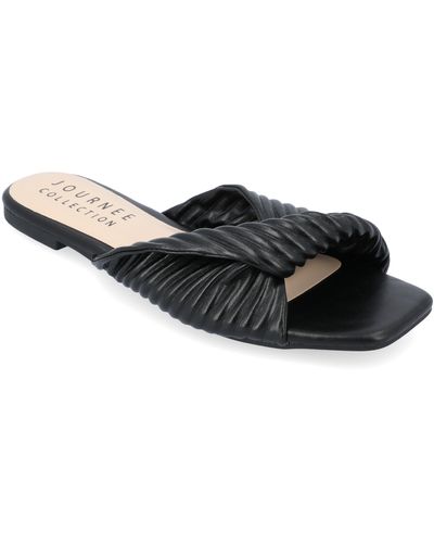 Journee Collection Collection Tru Comfort Foam Emalynn Sandals - Black