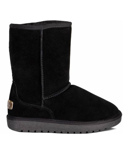Cloud Nine Ladies 9-inch Comfort Winter Boots - Black