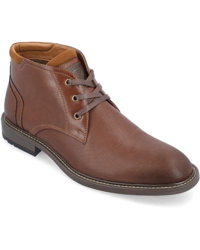 Vance Co. Vaughn Lace-up Chukka Boot - Brown