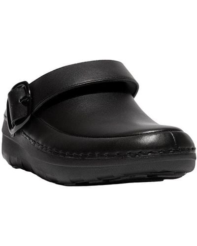 Fitflop Gogh Pro Leather Mule - Black