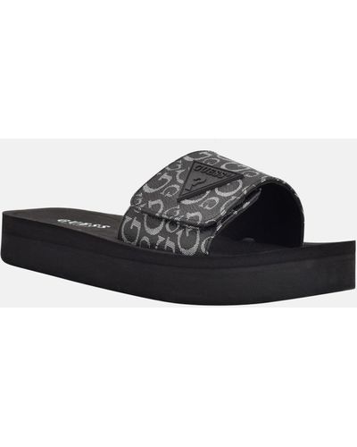 Guess Factory Parties Logo Slides - White