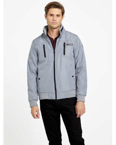 Guess Factory Eco Auggie Padded Jacket - Gray