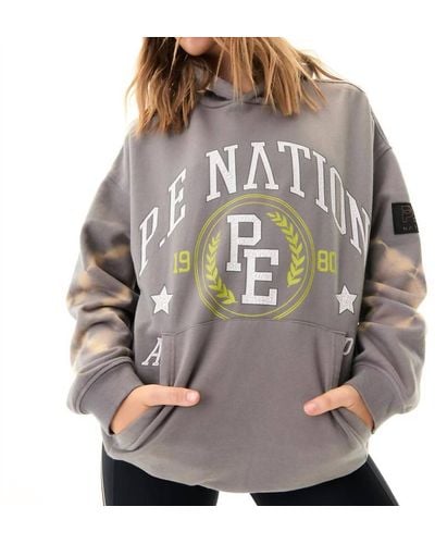P.E Nation Mark One Hoodie - Gray
