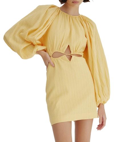 Significant Other Arwyn Mini Dress - Yellow