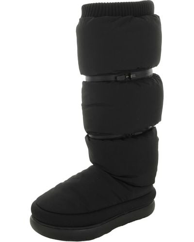 UGG Classic Maxi Ultra Tall Pull On Round Toe Knee-high Boots - Black