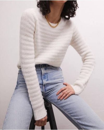 Z Supply Bowie Sweater - White