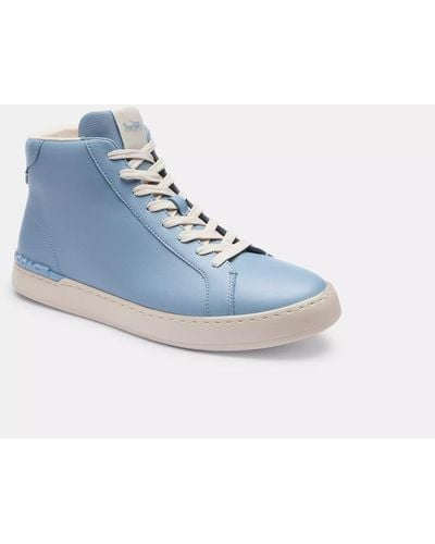 COACH Clip High Top Sneaker - Blue