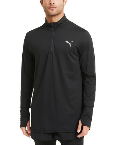 PUMA Reflective Polyester Sweatshirt - Black