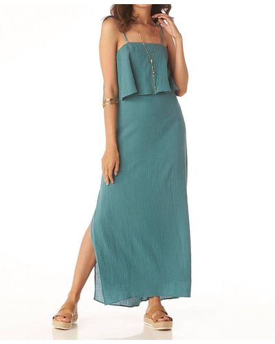 Tart Collections Aeryn Maxi Dress In Brittany Blue - Green