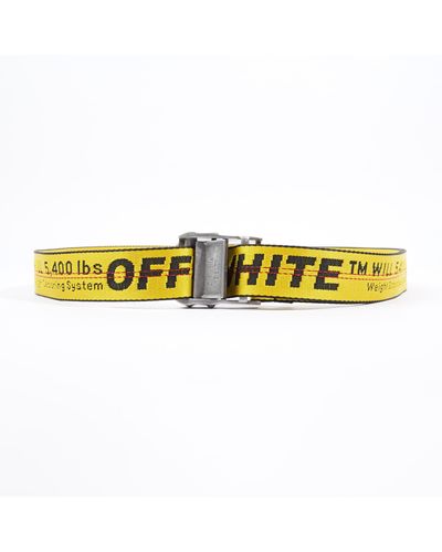 Off-White c/o Virgil Abloh Offindustrial Belt Fabric - Yellow