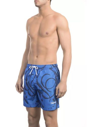 Bikkembergs Polyester Swimwear - Blue