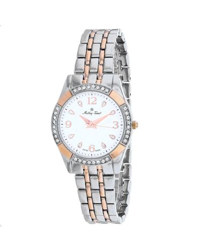 Mathey-Tissot White Dial Watch - Metallic