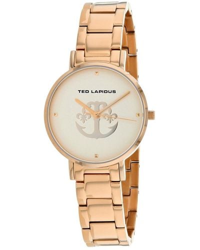 Ted Lapidus Dial Watch - Metallic