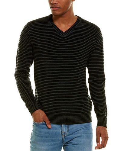 tyler boe Tyler Boe Cashmere V-neck Sweater - Black