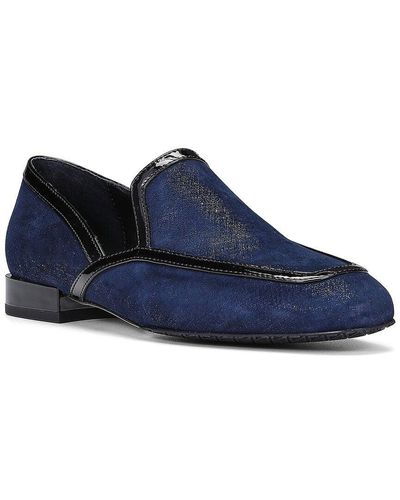 Donald J Pliner Rezza Leather Loafer - Blue