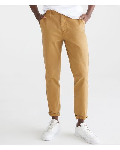 Aéropostale Skinny Stretch Twill Chinos - Natural