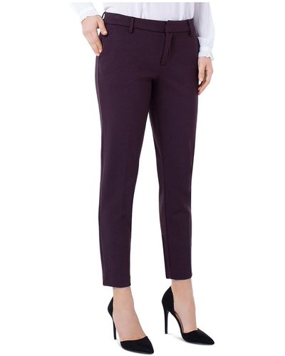 Liverpool Jeans Company Kelsey Office Professional Dress Pants - Purple