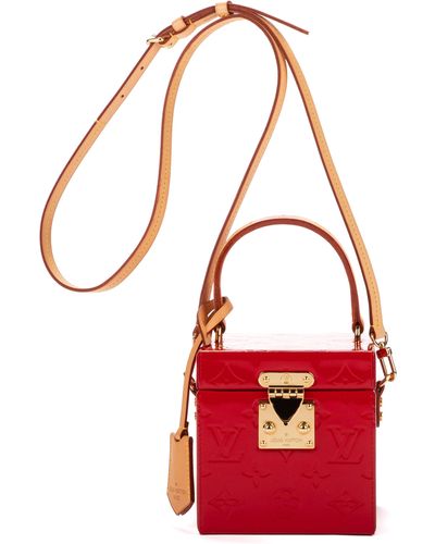 Louis Vuitton Spring Street NM Handbag Limited Edition Metallic Monogram  Vernis at 1stDibs